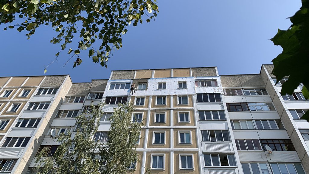 Утепление фасада квартиры